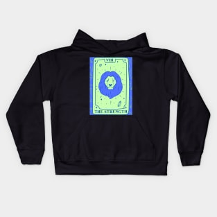 The Emperor Tarot Card and Crystals Graphic Kids Hoodie